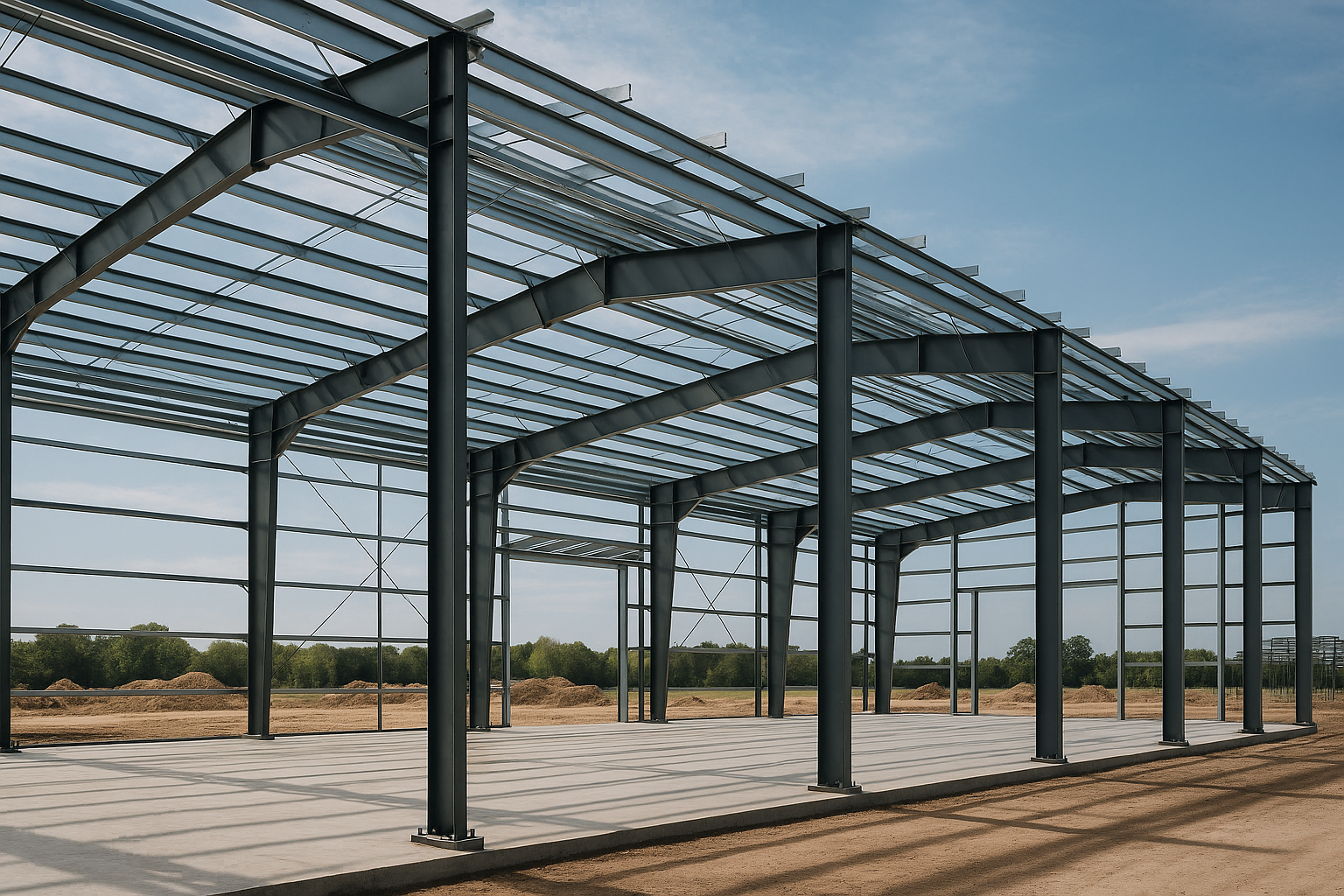Industrial Steel Building Construction
