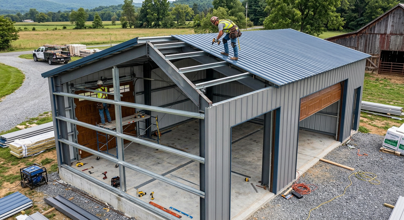 Steel Garages
